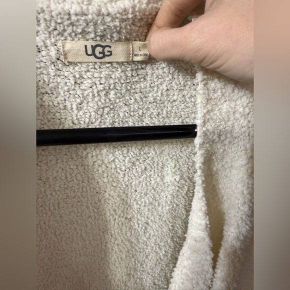 UGG Women's Cozy Cream Phoebe Cardigan POCKETS - Picture 3 of 15